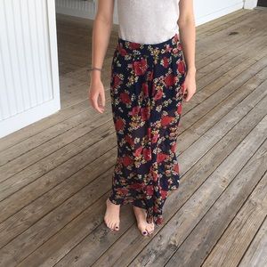 Floral Maxi Skirt